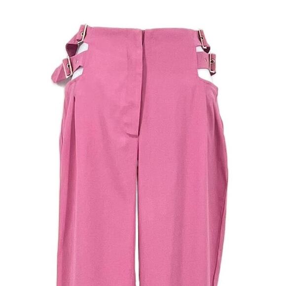 Le Blog Buckle Waist Pants in Pink Size 38/6 - Picture 2 of 7